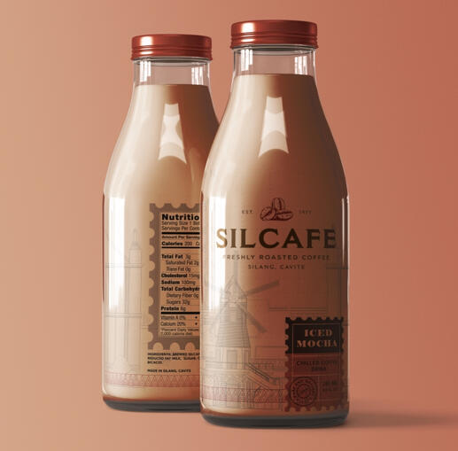 Silcafe imagined bottle label design